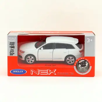 Welly DieCast Metal Modelis/1:36 Skalė/Audi Q7 VISUREIGIS Žaislas Automobilis/atsitraukti Švietimo Surinkimo/vaikų dovana ar surinkimo