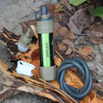 Miniwell Nešiojamų vandens filtras karinės išlikimo įrankio kareivis