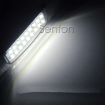1Pair Automobilio LED skaičius Licenciją Plokštelės Šviesos 12V SMD LED lempos Automobilių Optikos Už 