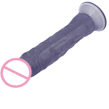 23cm*4.5 cm didelis dildo su siurbtuko sekso varpą, dirbtinę varpą sekso produkto sekso žaislas, skirtas moters dildo
