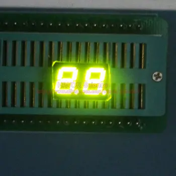 (10vnt/daug) 10 Smeigtukai 2821AG 0.28 Colių 2 Skaitmenų Bitų 7 Segmentų Žalia LED Ekranas Bendro Katodo Skaitmeninis Ekranas