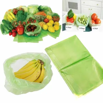 20PCS/Bag Green Saugojimo Krepšiai Šviežių Greenbags Gaminti Vaisių Virtuvės Tiekimo Įtaisą