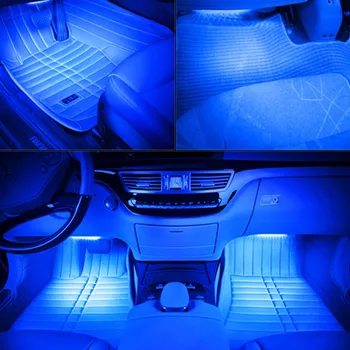 Naujas Auto Interjero Šviesos Atmosferą, LED Dekoracija Lempos Automobilių Stilius Toyota Avensis Auris Belta Ašmenys Brevis Caldina Cami Camry