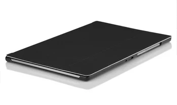 Originalaus Stiliaus Odinis dėklas Sony Xperia Tablet Z2 + PC Stovi Magnetinio Smart Cover + Screen Protector + Touch Stylus Dovana