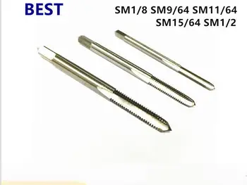 Nemokamas pristatymas 2VNT apie HSS6542 padarė SM standartinės adatos siūlai čiaupų SM1/4-28 mašina bakstelėkite specialios siuvimo mašinos varžtas čiaupai