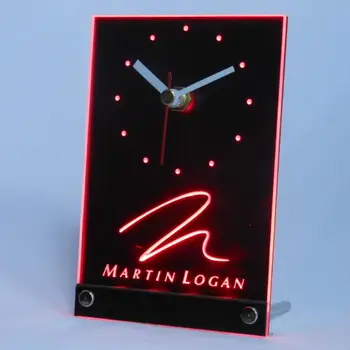 Tnc0431 Martin Logan Garsiakalbių Garso Namų Stalo Stalo 3D LED Laikrodis