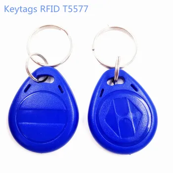 Kopijuoti Perrašomieji Rašyti Perrašyti EM ID keyfobs RFID Žymę, Raktų Žiedas Kortelės 125KHZ Artumo Simbolinis Prieigos Kontrolės Dublikatą