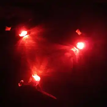 WasaFire LED Vandeniui Dviratį Dviratį Dviračiu Priekiniai Galiniai Šalmas Red Flash Žibintai Saugos Perspėjimo Lemputė Dviračių Saugos Šviesos