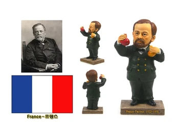 Rankomis dažyti Prancūzija Louis Pasteur Kūrybos Dervos Amatų Pasaulio Įžymybė Statula Turizmo Suvenyrų Dovanos Rinkimo Namų Dekoro