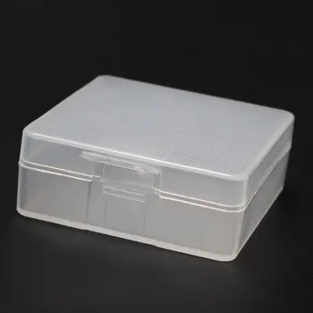 2*9V Baterijos Laikymo Dėžutė Dėžutės Apsaugos Dėžutės PP Skaidrus, Įkraunama Baterija, Dėžutė Plastiko Baterijos Atveju Turėtojas