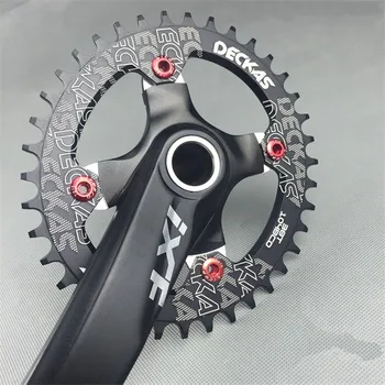 1pc MTB dviračių Crankset neįtikėtinai stiprios, Varžtai, Veržlės Fiksuotų Pavarų Kelio viengubo ir dvigubo disko 7075 aliuminio CNC