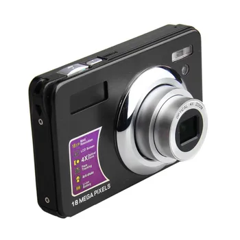 HD 1080P Profesionalus Skaitmeninis Fotoaparatas Kompaktiški Fotoaparatai Skaitmeninio 18 Mega Pikselių 3x Optinis Priartinimas Mini Cam Foto Kamera ping