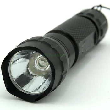 501B Geltona/Žalia/Raudona/Mėlyna/UV LED Šviesos 300 Liumenų XPE Lanterna Nešiojamą Žibintuvėlį, Fakelą, Lauko Medžioklės Taktinis Žibintuvėlis