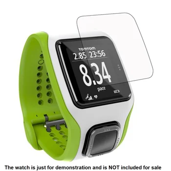 3x Clear LCD Screen Protector Guard Padengti Kino Odos TomTom Runner Sporto Kardio (1-oji Versija) GPS Smart Watch Priedai