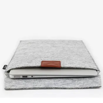 Vilnonis Veltinis Paketas Nešiojamas Rankovėmis Maišelį Atveju Odos (10vnt), Skirta MacBook Air 13 11 Pro 11