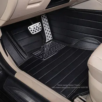 Pasirinktinis tilptų automobilio grindų kilimėliai Volvo S40 S60L S80L V40 V60 XC60 XC90 3D automobilių stilius sunkiųjų kiliminė danga, grindų įdėklai