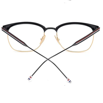Niujorko prekės akiniai rėmeliai moterų TB104 Akiniai akiniai, optiniai Trumparegystė Rėmo akiniai rėmeliai, skirti vyrams