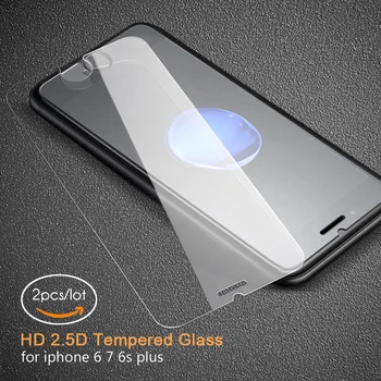 ESVNE (2 vnt./daug) 0.26 mm 2,5 D, Apsauginis Stiklas iPhone 6 stiklo 6s Plius 