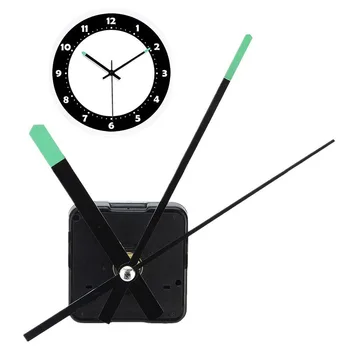 Sieninis Laikrodis Dalių Įrankių Rinkinys Juodos spalvos Kvarcinis Laikrodžio Mechanizmą Remontas, Pakeitimas, Variklio Komplektas Su Šviesos Ranka MAYITR