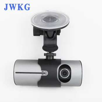 JWKG Paslėptas Dvigubas Objektyvas Kameros, Automobilių Brūkšnys Cam Sinchronizuoti vaizdo įrašymo Su GPS Tracker ir G-Sensorius