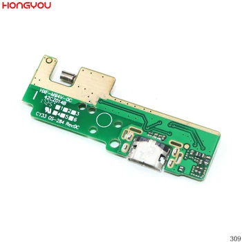 5VNT/Daug Sony Xperia E5 F3311 F3313 USB Įkrovimo lizdas Doko Jungtis Įkrovikliui Flex Kabelis