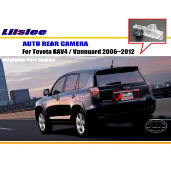 Liislee Automobilio Galinio vaizdo Kamera Toyota RAV4 / Vanguard 2006~2012 / Atgal Fotoaparatas /NTST PAL / License Plate Light OEM