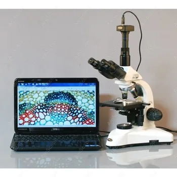 Laboratoriniai Trinokulinis Biologinis Mikroskopas--AmScope Prekių 40X-2000X Laboratorija Trinokulinis Biologinis Junginys Mikroskopą