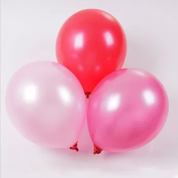 100vnt populiariausias! 12 cm storio 2.8 g pearl balionai vestuvių, gimtadienio apdaila aukštos kokybės balionai