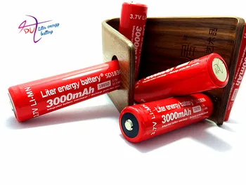 8PCS Naujas Originalus Litro energijos baterijos 18650B SD18650 Li-ion baterija 3.7 V 3000mAh