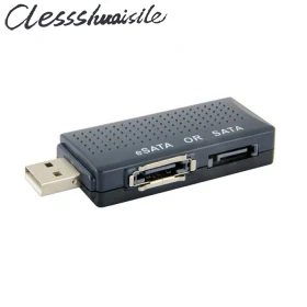 USB 2.0 Į Serial ATA SATA arba eSATA Tiltas Adapteris iš SATA Vidaus Išorinį Standųjį Diską