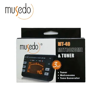 Musedo MT-40 Gitaros Derintuvas Elektroninių Skaitmeninių 3 1. LCD Gitara/bass/smuikas/ukulėle Imtuvas Metronome Tono Generatorius Tuner Clip