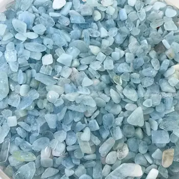 50g Natūralus Akvamarinas Kvarco Kristalo Akmens Uolienų Žetonų Pavyzdys Pasisekė F158 natūralių akmenų ir mineralų