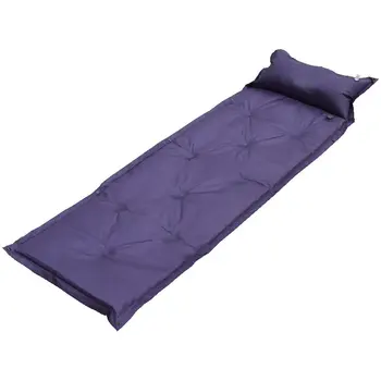 Lauko bendrosios kempingas iškylą pripučiamas čiužinys minkštos pripučiamos palapinės lova, pagalvėlė pakeliamos miego neperšlampamą kilimėlį, pagalvėlę su pagalve
