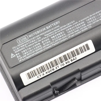 10.8 V 47wh originalus laptopo baterija hp EV06 DV4 DV5 CQ40 G4 CQ41 CQ45 Nemokamas pristatymas Ev06 DV4 bateria