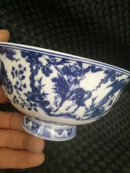 Kinija Seno porceliano Mėlynos ir baltos spalvos Porceliano dubuo