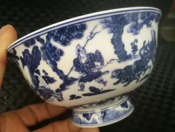 Kinija Seno porceliano Mėlynos ir baltos spalvos Porceliano dubuo