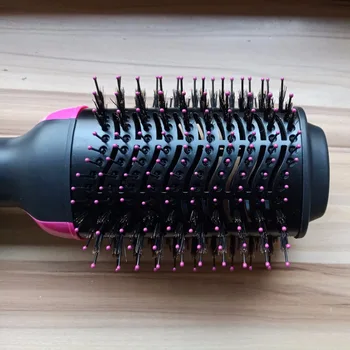 Vienas Žingsnis Plaukų Džiovintuvas Teptuku Neigiamas Lonic Plaukų tiesinimo priemonė Pašalinti Frizzing Hair Curler garbanoti geležies Plaukų Pūstuvas džiovintuvas šukos