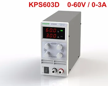 KPS603D DC maitinimo šaltinis 0-60V3A kolonėlė reguliuojama maitinimo šaltinis