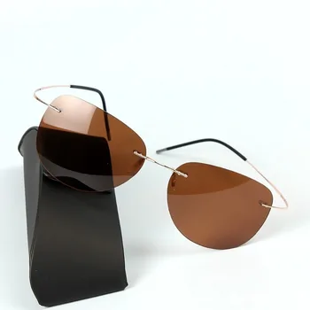 2016 Titano rėmą Taškus Poliarizuoti akiniai nuo saulės Super light Vyrų Vairavimo veidrodis Akiniai nuo saulės Moterims, Vyrams, Saulės Akiniai Vasaros Stilius