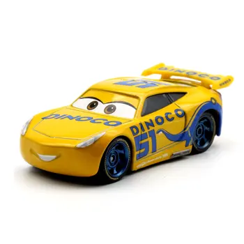 19 Stiliaus Disney Pixar Cars 3 Žaibas McQueen Jackson Audra Dinoco Cruz Ramirez 1:55 Diecast Metal Žaislai Modelio Automobilių Gimtadienio Dovana
