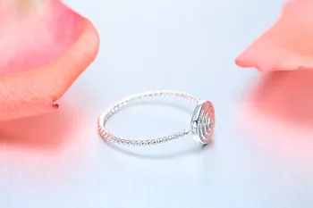 QIAMNI Spiralės Žiedo Ratą Unikalaus Dizaino Žiedai Meilės Valentino Tne Žiedas, Minimalistinis Juvelyrikos Midi Žiedas Mergina Dovana