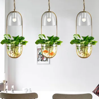 Šiuolaikinės Stiklo Hanglamp Kūrybos Pakabos Vazonas Pakabukas Šviesos Virtuvės Sala, Valgomajame, Miegamajame