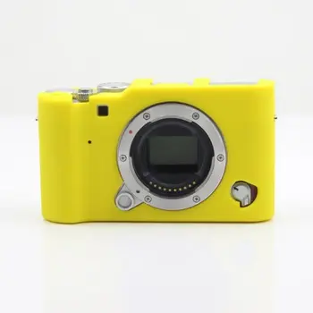 Naujas Silikoninis Kamera Vaizdo atveju Maišas PVC silikono atveju Fuji Fujifilm XA3 XA-3 XA10 XA-10 Apsaugoti maišą Guminis Maišas 6 Spalvų