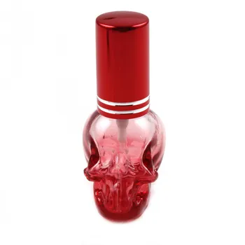 8ml 3D Skullcandy Dizaino Kvepalų Buteliuko Mini Nešiojamų Kelionių Daugkartiniai Kvepalai Purkštukai, Purškimo Butelis Kvapas Siurblio Atveju Tuščias