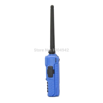 BAOFENG UV-5R Mėlyna Walkie Talkie 136-174MHz&400-520 MHz Du Būdu Radijo Nemokamas Pristatymas Telekomunikacijų Dalys