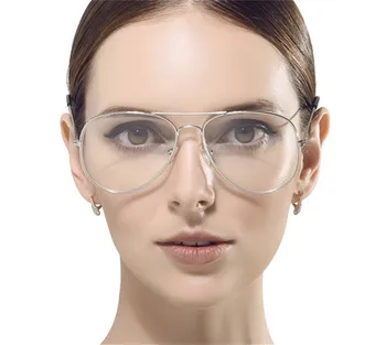 CHUN Aviacijos Aukso Rėmo Akiniai nuo saulės Moterų Klasikiniai Akiniai Skaidraus skaidraus Lęšio Optinės Moterys Vyrai akinius Pilotas M51