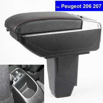Odos Konsolė Porankiu Laikymo Dėžutė Peugeot 206 2005-2008 M. / 