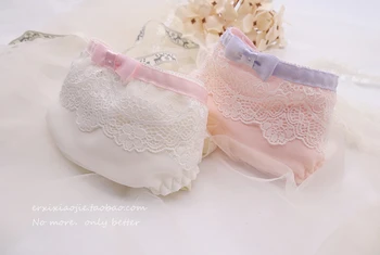 Princesė saldus lolita underwear Japonijos Žemo liemens kelnės Saldus ir mielas juostelės su šviežių apatinės kelnės,apatiniai BDJ052