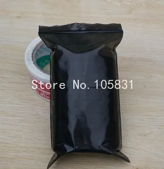 100x Juodas Matinis PE ziplock maišus spalvoto plastiko maišą polybags elektroninių komponentų miltelių pakuotės logotipą spausdinti