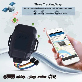 Atsparus vandeniui GPS Tracker Motociklo Concox JM01 9-90V Transporto Seklys GSM GPS Locator Automobilių nutraukė Naftos Šoko Signalizacija Rida Web APP